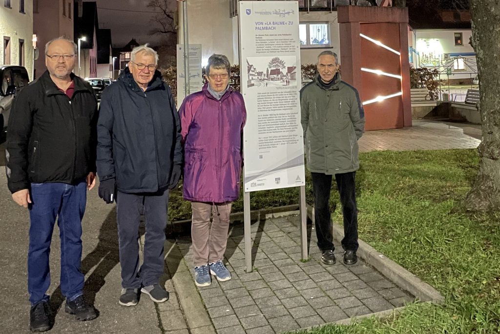 Einladung zur Vereinsgründung. Foto: Arbeitskreis Palmbacher Waldensergeschichte.